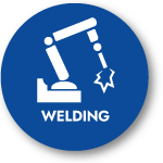 Pictogram WELDING Pipework - Sheet metal work Boilermaking